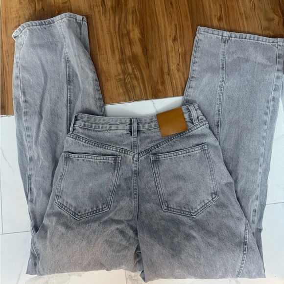 MESHKI Georgette Mid Rise Paneled Denim - Picture 3 of 3